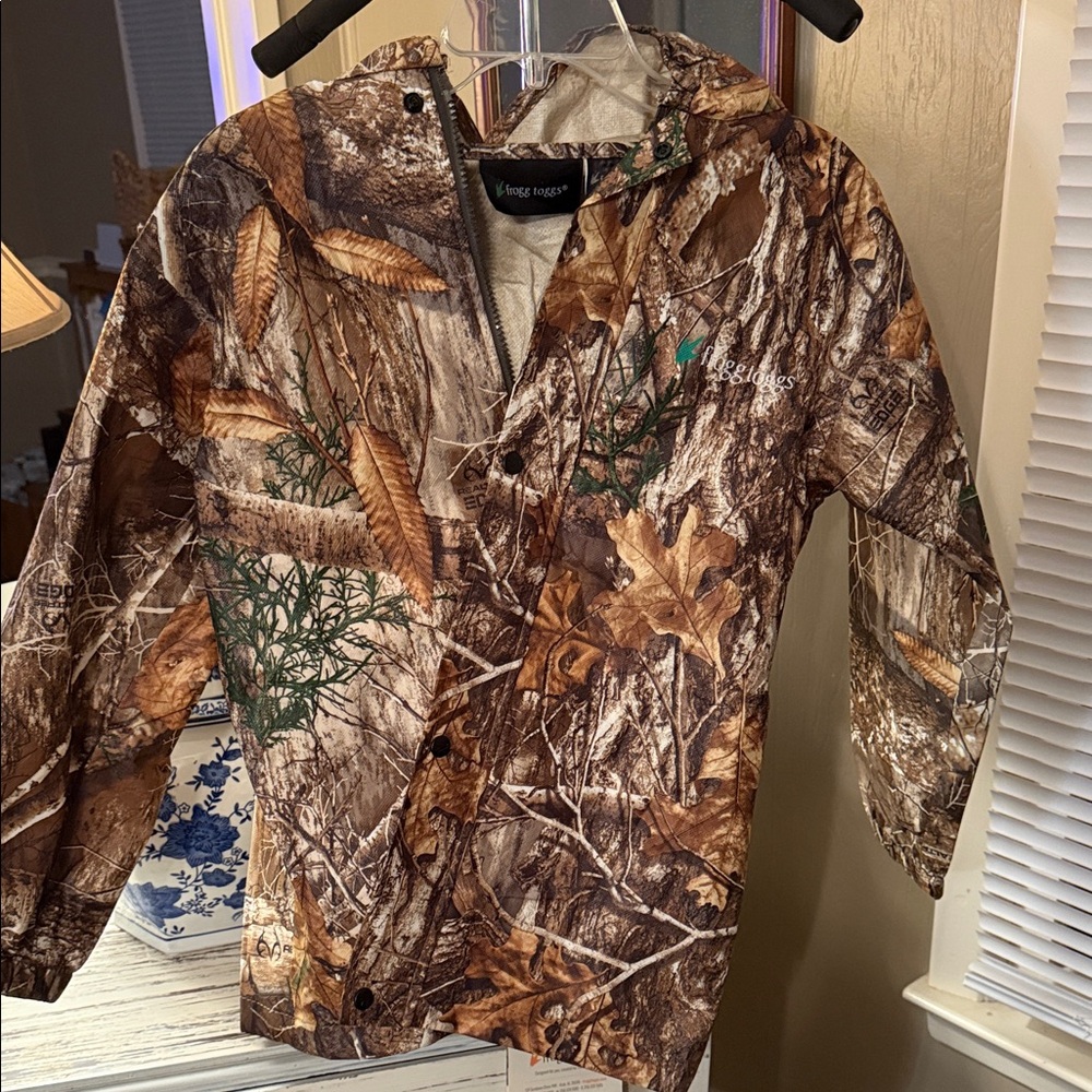 Kids Large Frogg Toggs Rain Suit-Jacket and Pants. NWT